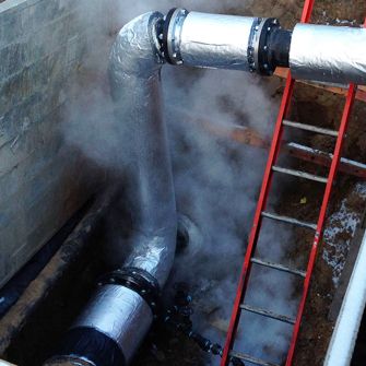 emergency steam leak repair